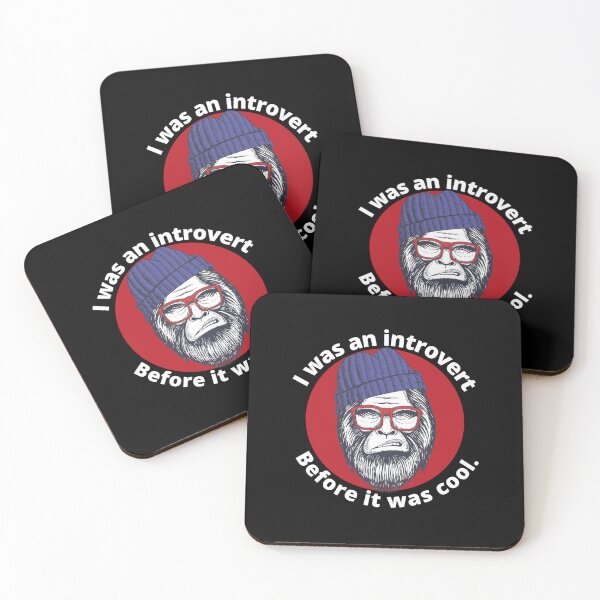 Item preview, Bigfoot is the ultimate introvert | I was an introvert before it was cool. | funny introvert quotes. | relatable introvert problems. designed and sold by Confusion-Human.