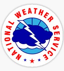 National Weather Service Sticker
