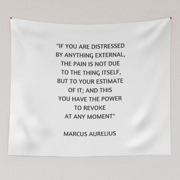 Item preview, Stoic Philosophy Quote - Marcus Aurelius - If you are distressed designed and sold by Inspirationmotivation.