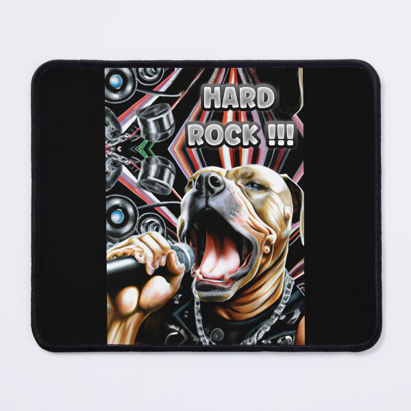 Item preview, Rock singer pit bull dog designed and sold by Artbellachi.
