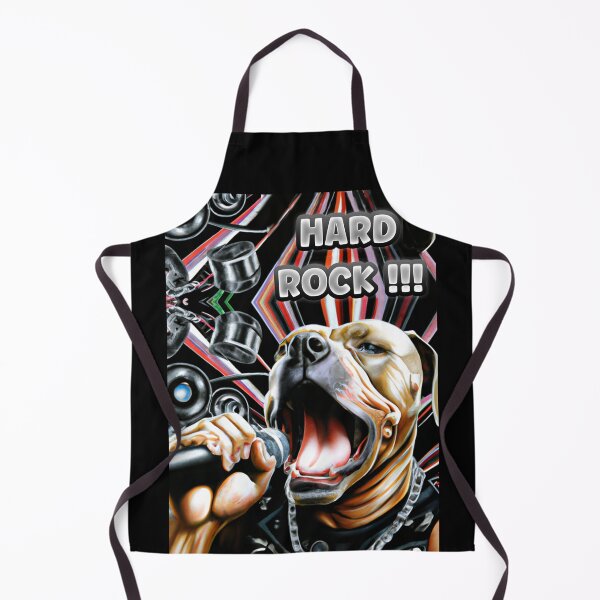 Item preview, Rock singer pit bull dog designed and sold by Artbellachi.
