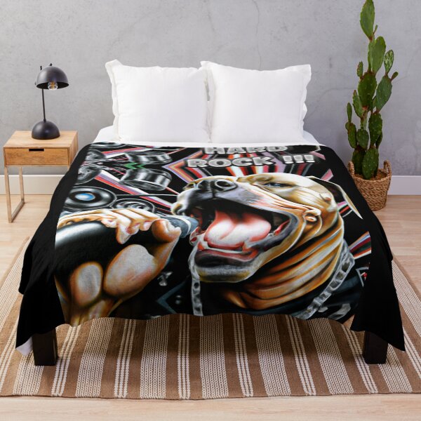Item preview, Rock singer pit bull dog designed and sold by Artbellachi.