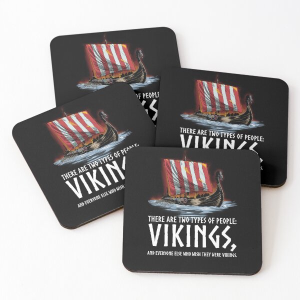 Item preview, Vikings - Two Types Of People - Medieval Viking Longship designed and sold by Styrman.