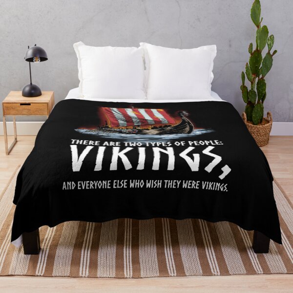 Item preview, Vikings - Two Types Of People - Medieval Viking Longship designed and sold by Styrman.
