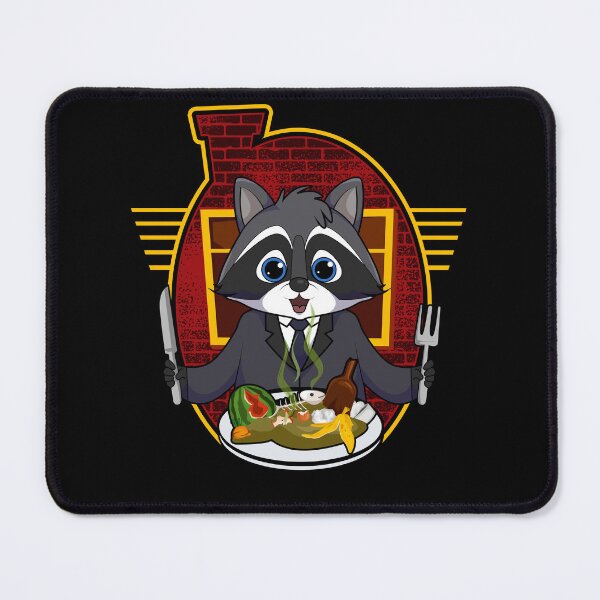 Item preview, Cute Racoon Eating Food Funny Gifts For Racoon Lovers designed and sold by borutawear.