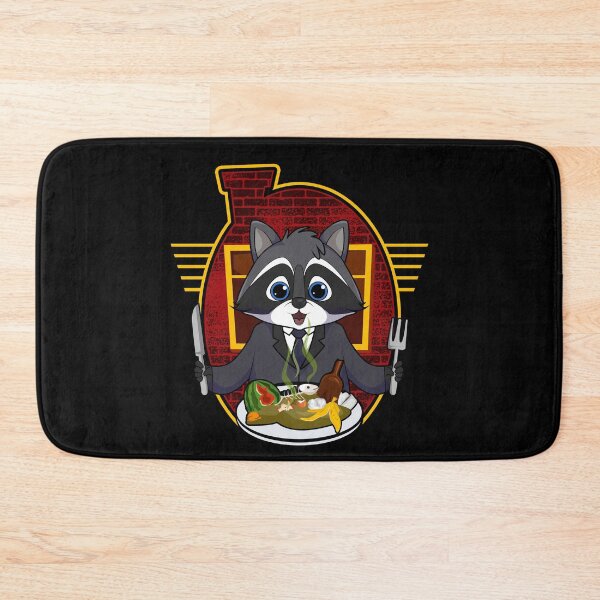Item preview, Cute Racoon Eating Food Funny Gifts For Racoon Lovers designed and sold by borutawear.