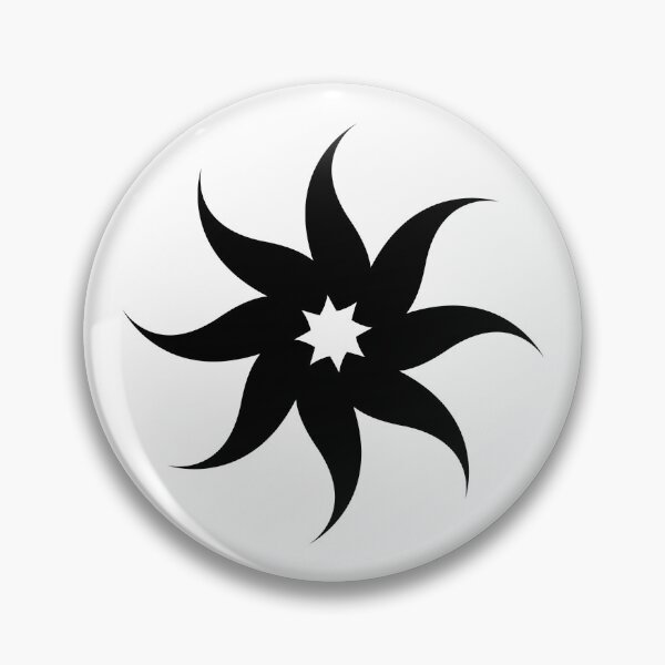 Item preview, Throwing Star - Black Ninja Star Silhouette designed and sold by gjsart.