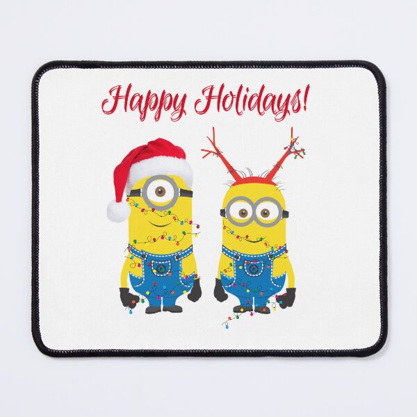 Item preview, Minnions Happy Holidays ! designed and sold by MollyJaneArt.