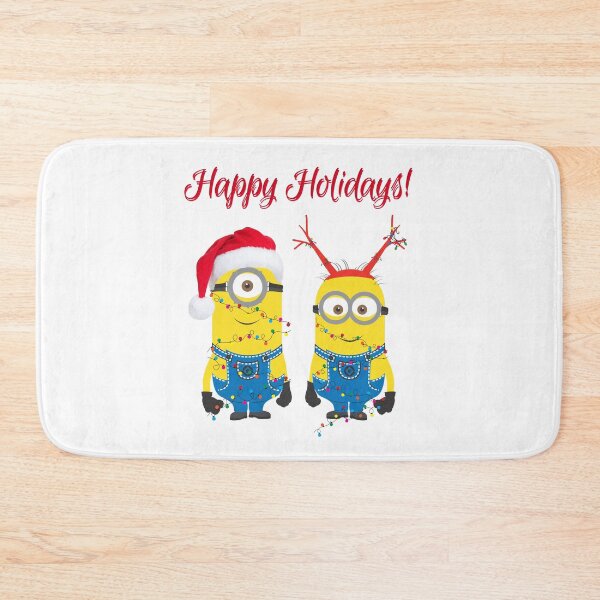 Item preview, Minnions Happy Holidays ! designed and sold by MollyJaneArt.
