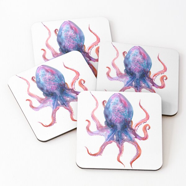 Item preview, Blue Pink Octopus designed and sold by surenart.