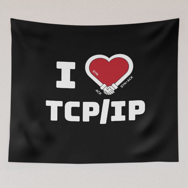 Item preview, I love TCP/IP - A tribute to TCP IP & DARPA designed and sold by remove-rf.