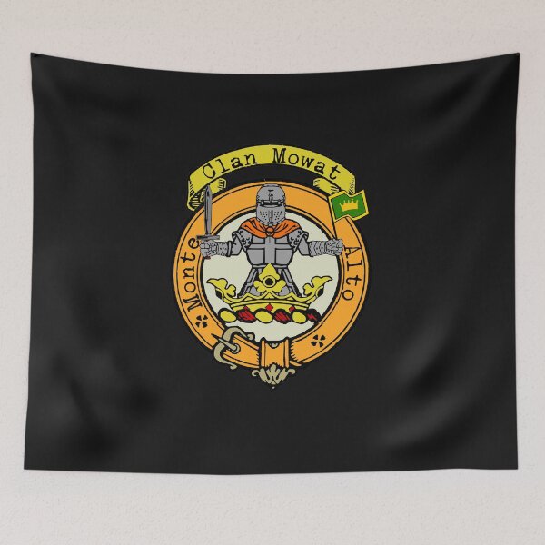 Item preview, Mowat Clan Surname crest designed and sold by BagTown Clans.