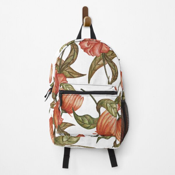 Item preview, Soothing red floral print designed and sold by KHansika.