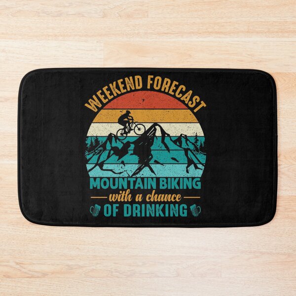 Item preview, weekend for cast   mountain biking what a chance of biking MTB Funny Mountain Bike Art For Men Women designed and sold by mohmmed22.