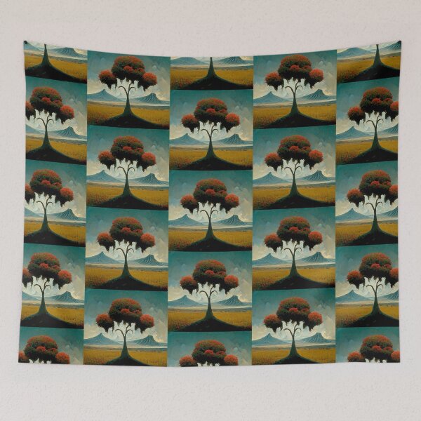 Item preview, Trees landscape sureale inspiration fantasy digital designed and sold by G-M-Designs.
