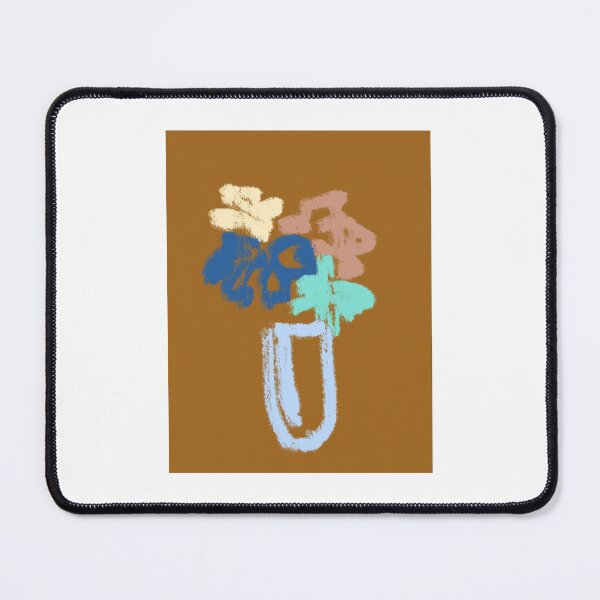 Item preview, Flowers on Brown designed and sold by Marilyn Hill.