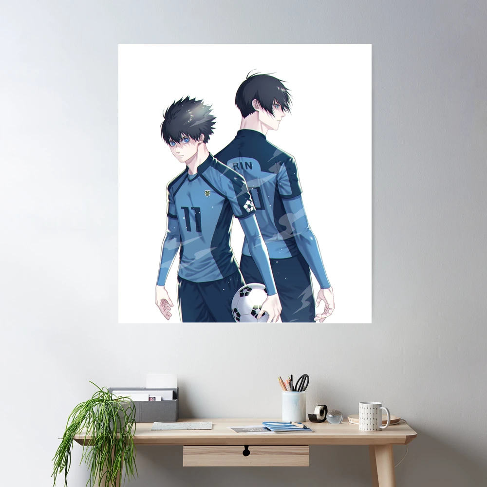 MXDL Blue Lock Anime Poster Isagi Yoichi Vs Itoshi Rin Poster 90s Canvas  Wall Art Room Aesthetic Decor Posters 12x18inch(30x45cm) : Buy Online at  Best Price in KSA - Souq is now