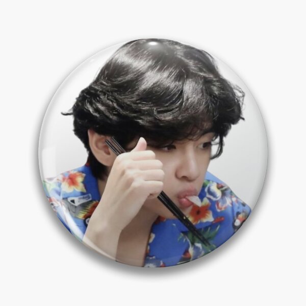 Item preview, Taehyung eating cuteness overload designed and sold by tokki-drawings.