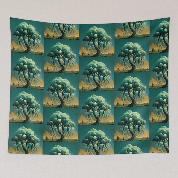 Item preview, Trees landscape sureale inspiration fantasy digital designed and sold by G-M-Designs.