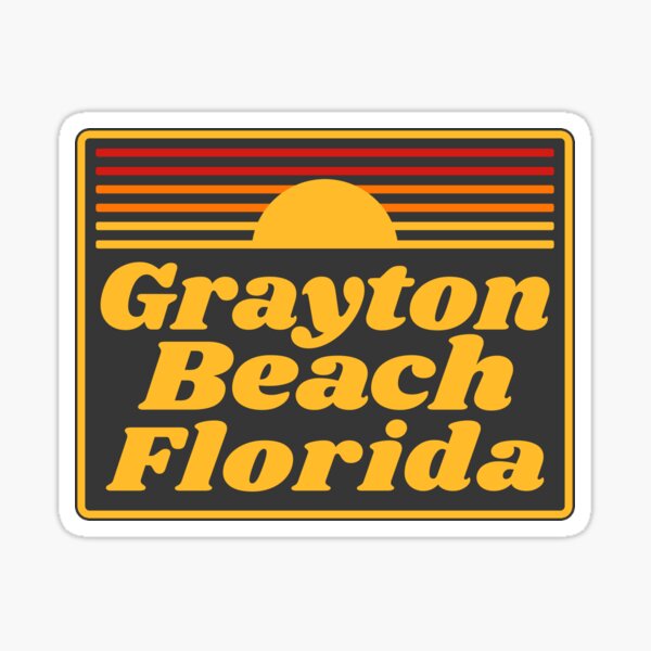 Item preview, Grayton Beach Florida Locals Only FL designed and sold by DESTINATIONS DECAL DOS.