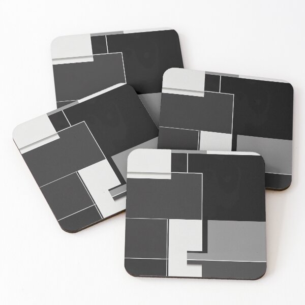 Item preview, Strong Graphic Black and White Theme Pattern designed and sold by KOTOdesign.