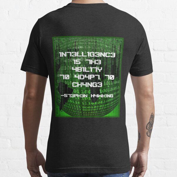 black intelligence t shirt meaning