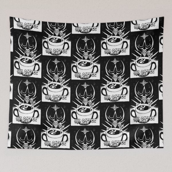 Item preview, Hail Coffee The Dark Overlord (#25) [Create a set] designed and sold by SolidEarthArt.