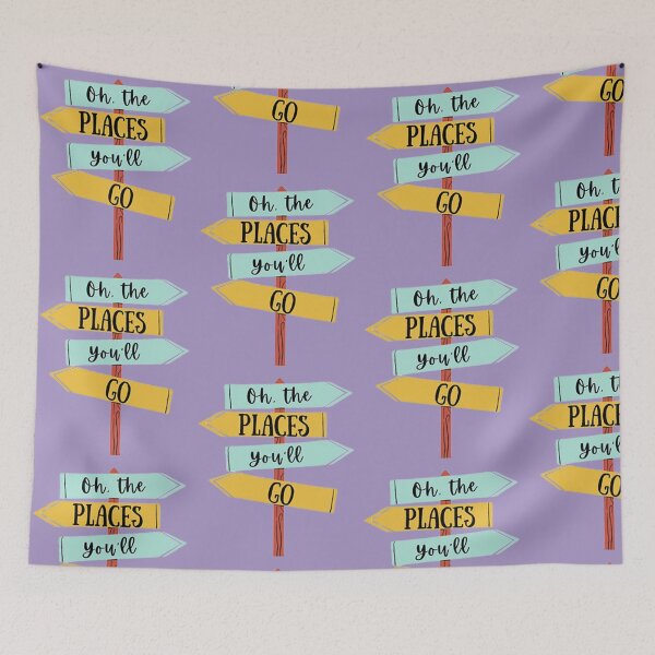 Item preview, Oh the Places You'll Go Sign designed and sold by GabriellyLessa.