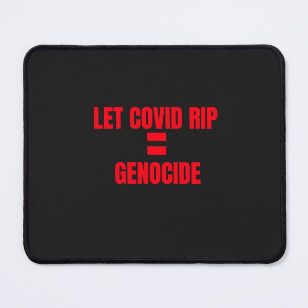 Item preview, Let Covid Rip = Genocide designed and sold by Disabledland.