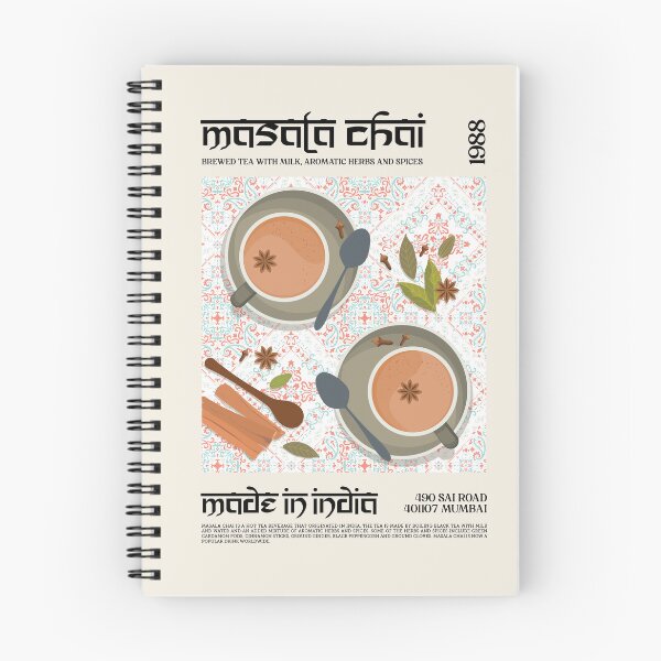 Item preview, Masala Chai Wall Art designed and sold by SurfolioPrints.