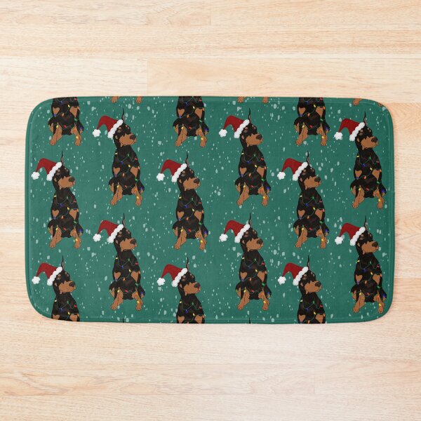 Item preview, Christmas Doberman Pinscher - Green designed and sold by KantstandyaC.