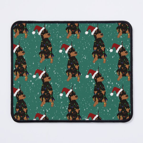 Item preview, Christmas Doberman Pinscher - Green designed and sold by KantstandyaC.