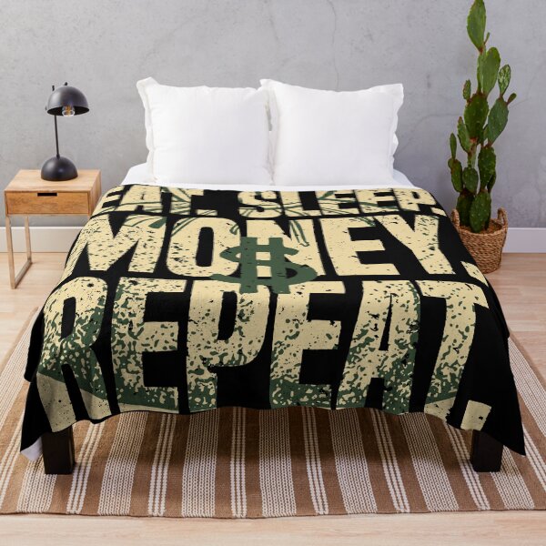 Item preview, Eat Sleep Money Repeat Cash Business Hustler Dollar designed and sold by udesignstudio.
