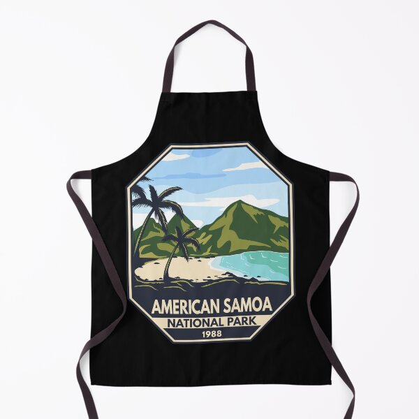 Item preview, American Samoa National Park Retro Emblem designed and sold by KrisSidDesigns.