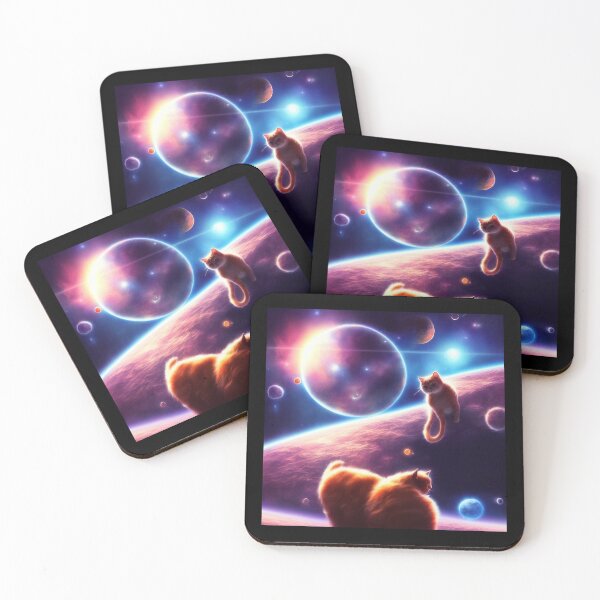 Item preview, Cats in the space designed and sold by Mission-Cat.