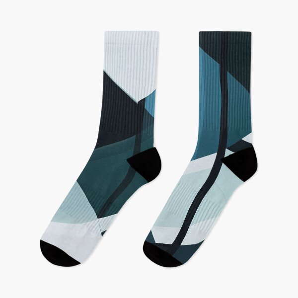 Item preview, Strong Graphic Black, Blue and White Theme Pattern designed and sold by KOTOdesign.