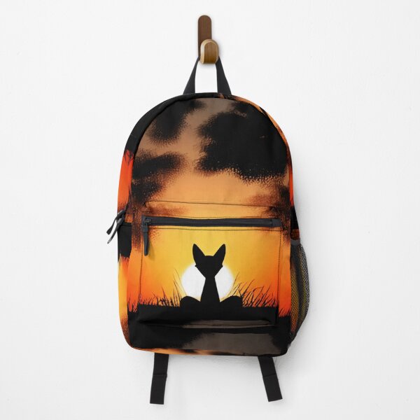 Item preview, Small Cat Looking At Sunset designed and sold by adamtepl.