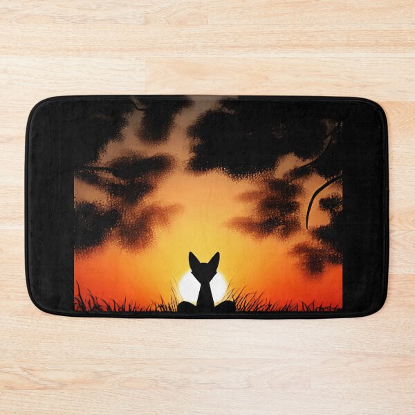 Item preview, Small Cat Looking At Sunset designed and sold by adamtepl.