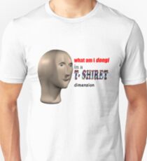 Meme man trapped in a T-Shirt Unisex T-Shirt