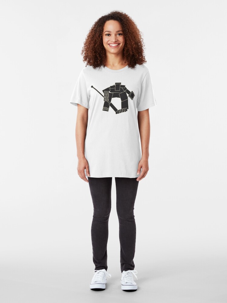 Alternate view of Goaltender Slim Fit T-Shirt