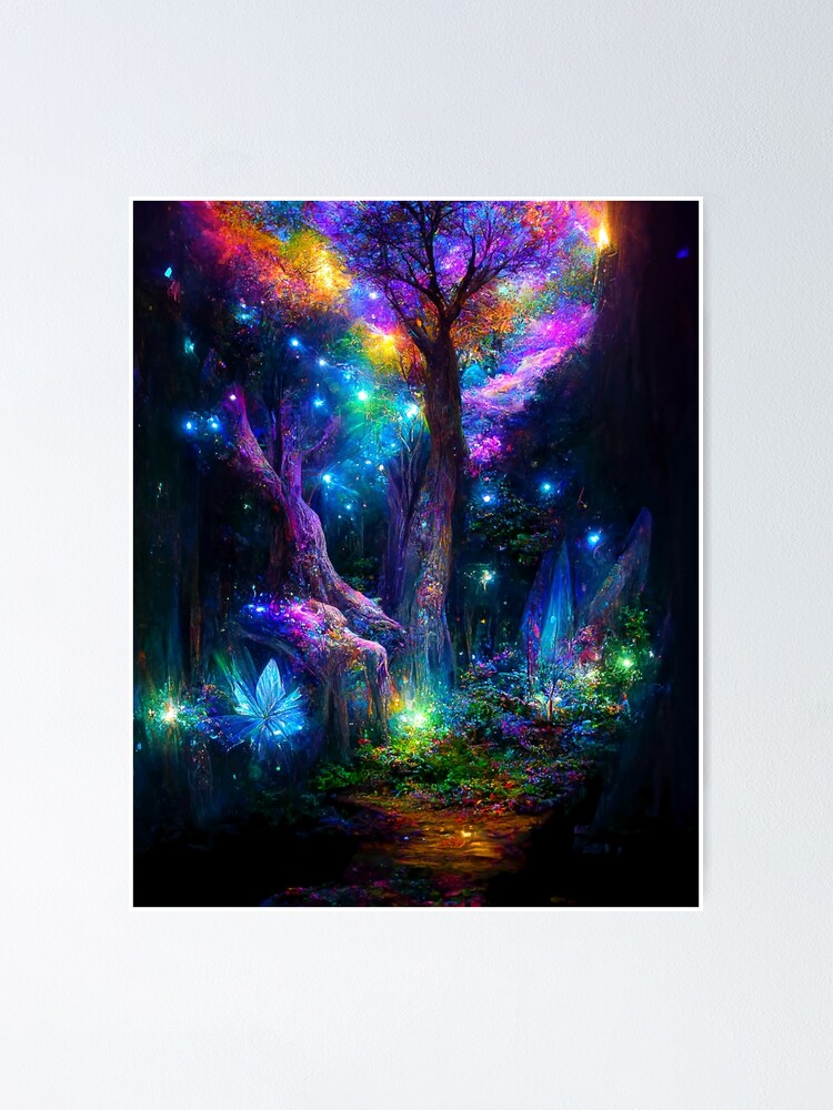 Magical Forest Poster for Sale by Verbamystica