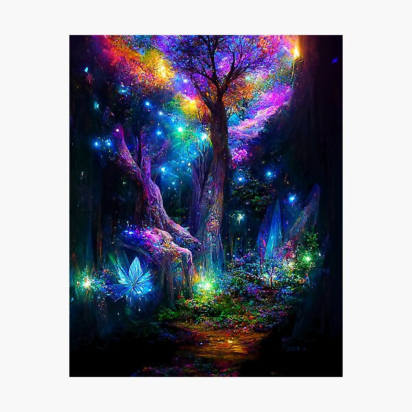 Magical Forest Wall Redbubble | Sale Art for