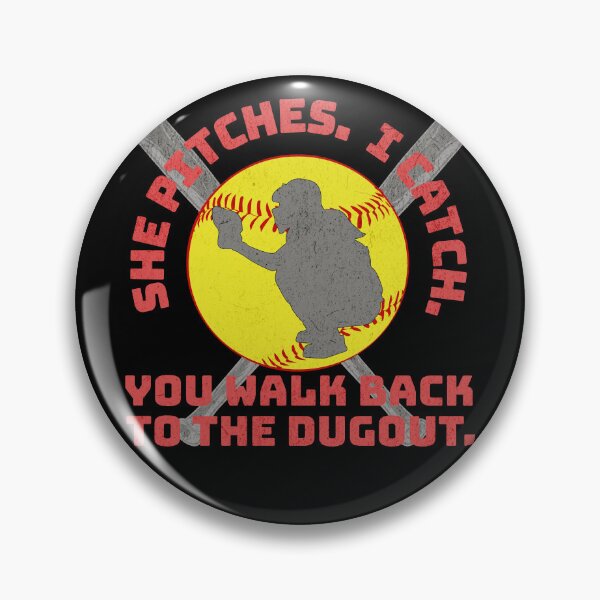 Item preview, Dear Hitter, Back to the Dugout! Love, the Softball Catcher  designed and sold by Batty4Boba.