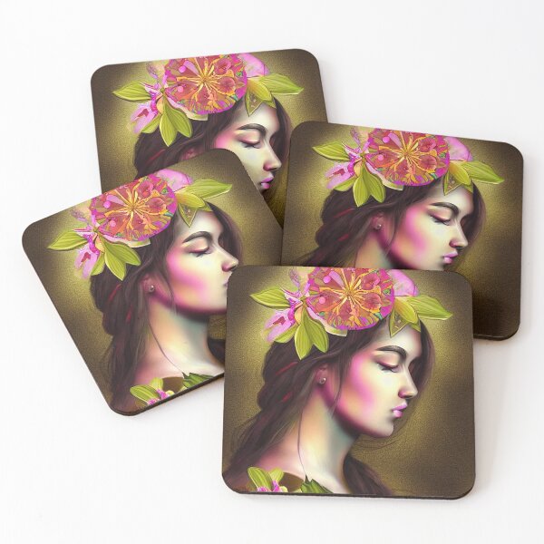 Item preview, Rosie Cheeks & Flowers designed and sold by DreamScheme.