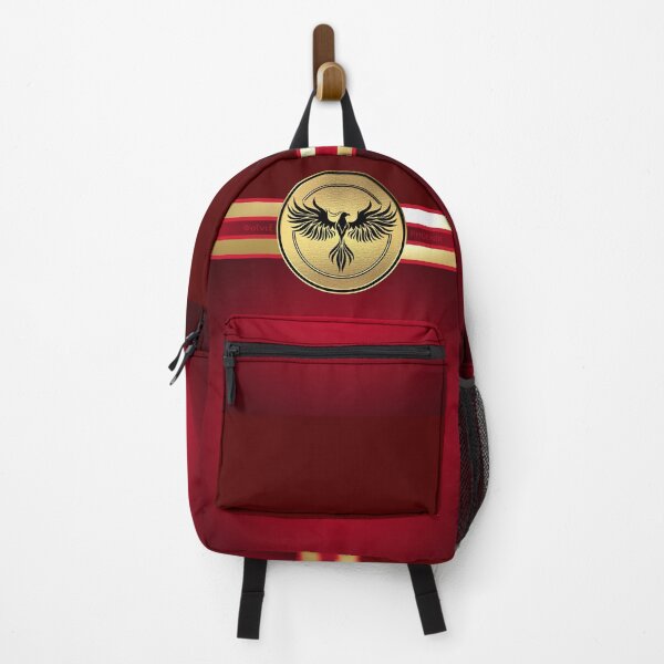 Item preview, The Phoenix of Greek Mythology Red Black Gold designed and sold by Yiorgos Designs.