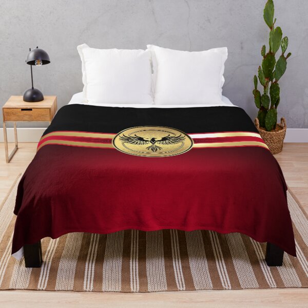 Item preview, The Phoenix of Greek Mythology Red Black Gold designed and sold by Yiorgos Designs.