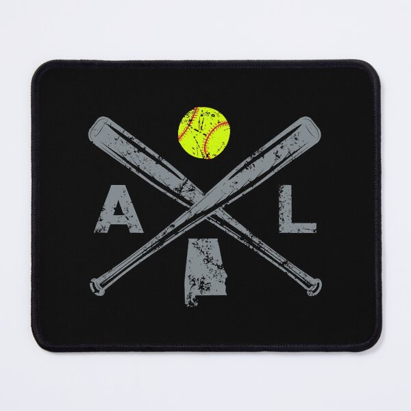 Item preview, Alabama Softball Bats & Ball Retro Style Softball Player designed and sold by JackSadowski.