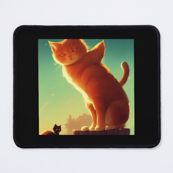 Item preview, Cute ginger kitten standing on an oak designed and sold by Mission-Cat.