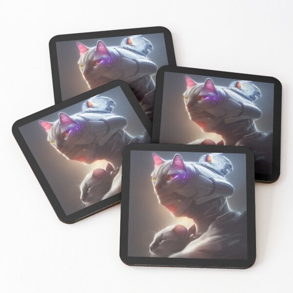 Item preview, Cyborg cat with multiple heads designed and sold by Mission-Cat.