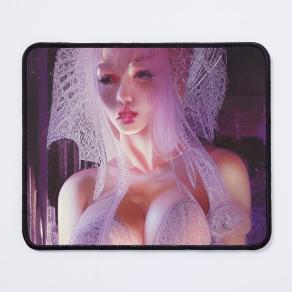 Item preview, Baroque Lace Fantasy Lingerie Original Sexy Erotic Ecchi Pinup Female Model Pose Babe Hentai Bikini Latex Lace Suit designed and sold by Hot-as-hell.
